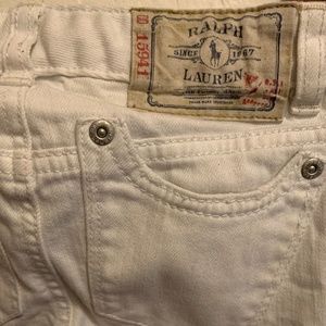 Ralph Lauren white girls jeans 5